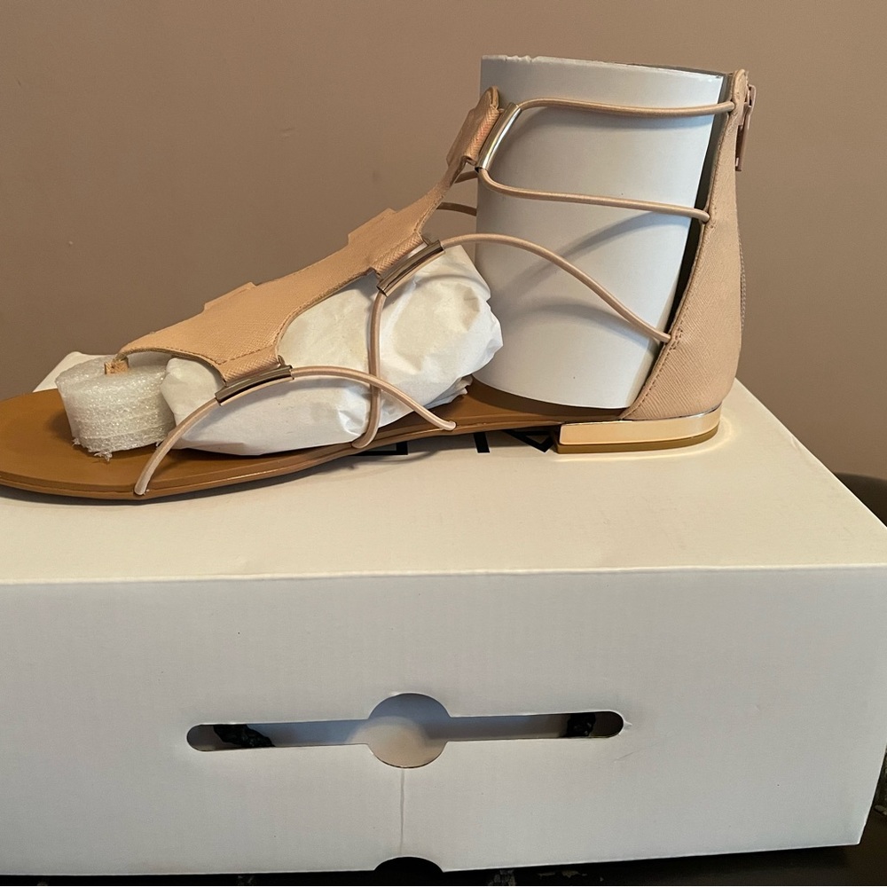 ALDO Sandals Size 11  Beige Brand New in the box